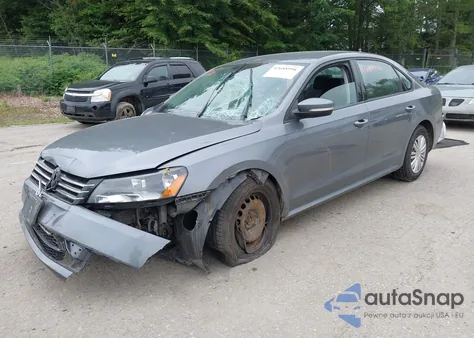 2014 Volkswagen Passat 1.8T S из США, поврежденный, VIN 1VWAT7A37EC109457